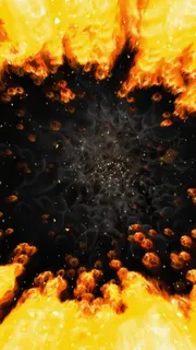 火焰边框H5背景高清