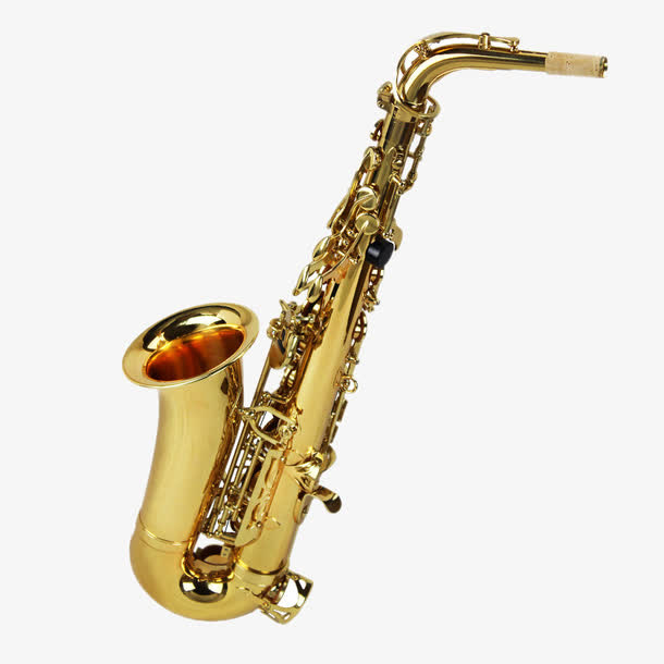 萨克斯E调中音金色免抠