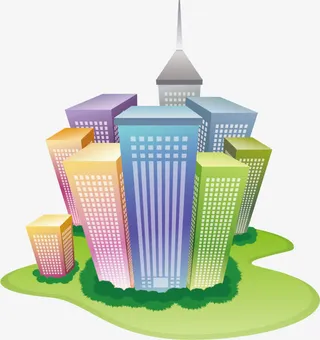 矢量卡通商务元素免抠