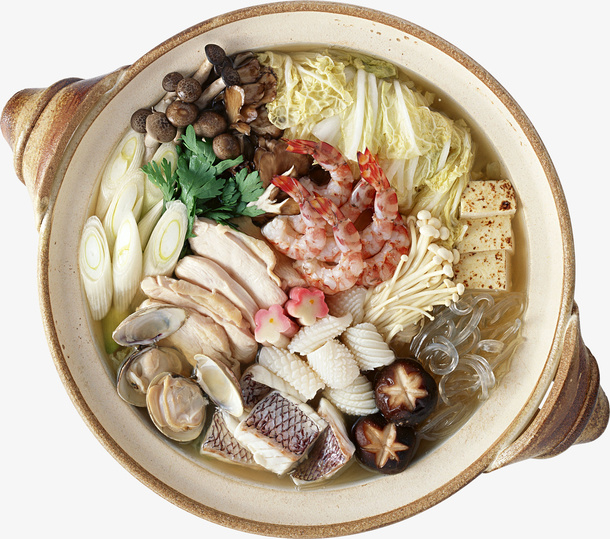 美食地方特色面条海鲜面大杂烩免抠