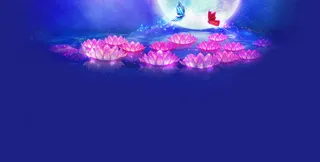 浪漫花朵背景高清