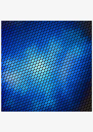 蓝色马蜂窝底纹免抠