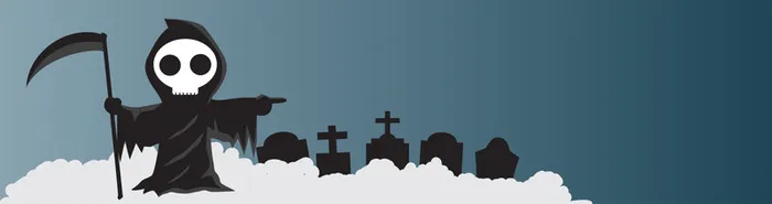 万圣节卡通死神高清