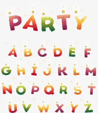 蜡烛矢量素材免抠