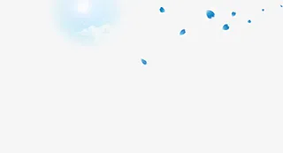 高清花瓣海报效果飘散免抠