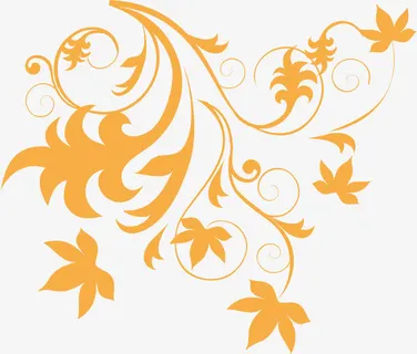 叶子中国风式底纹免抠 叶子中国风式底纹免抠