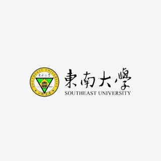 黄色东南大学logo标志免抠