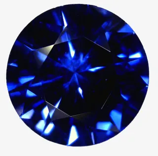 蓝色闪亮蓝宝石免抠免抠