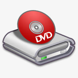 硬件DVD ROM图标免抠