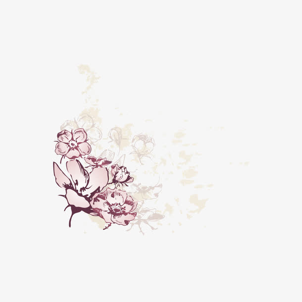花朵复古免抠