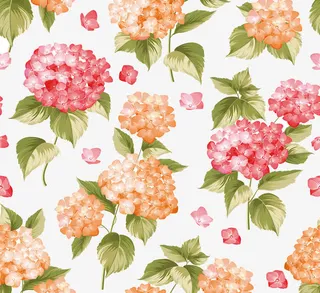 绣球花底纹免抠