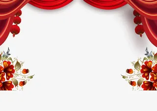 颁奖典礼帘布素材免抠免抠