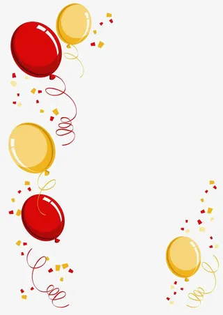 气球边框免抠