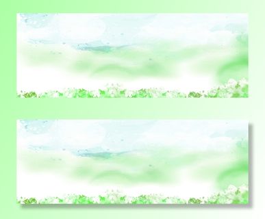 春季浅绿色简约淘宝海报背景图高清文艺清新背景