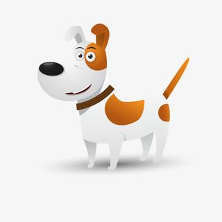 卡通可爱小狗png免抠