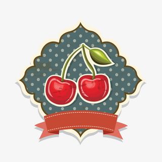 复古水果边框免抠