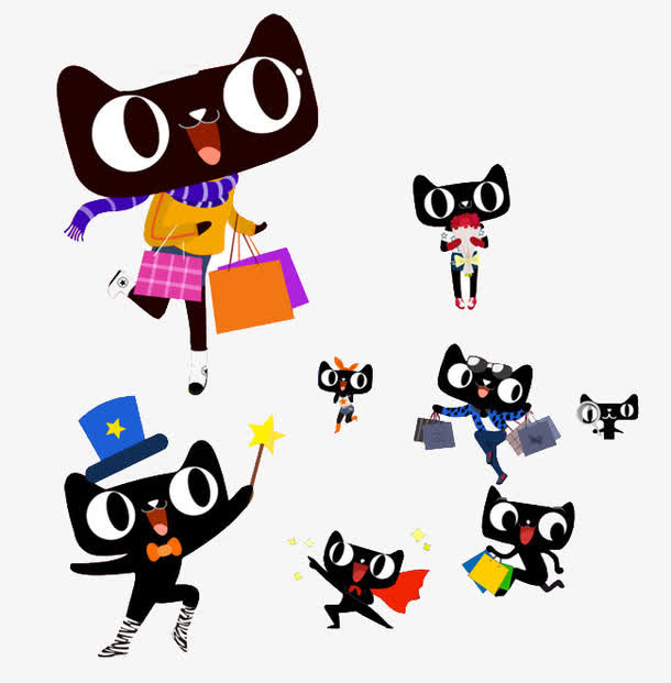 天猫公仔免抠