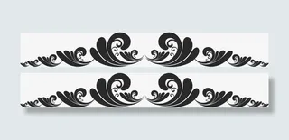 边框角花底纹素材免抠