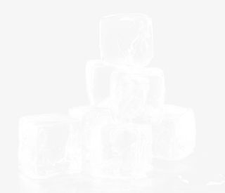 白色清新冰块装饰图案免抠