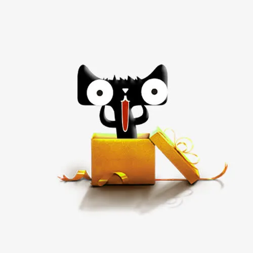 天猫卡通小人素材免抠