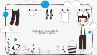 矢量儿童画卡通画免抠