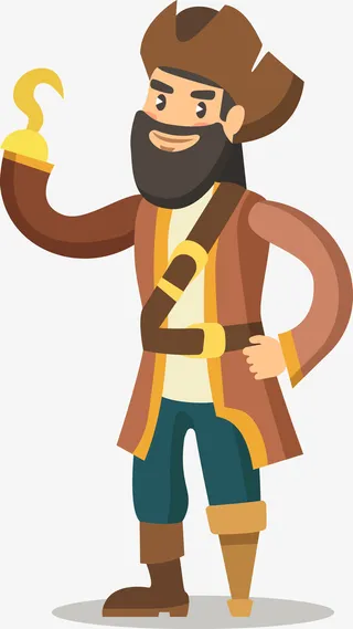 卡通穿异域服装的人物免抠