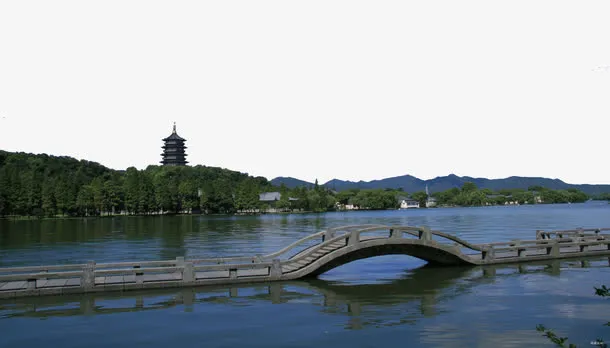 西湖景区免抠