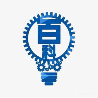 知识百科创意灯泡图案免抠