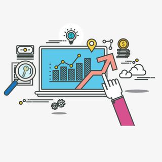 矢量金融理财元素免抠