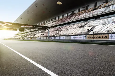 马路观众赛场赛车免抠