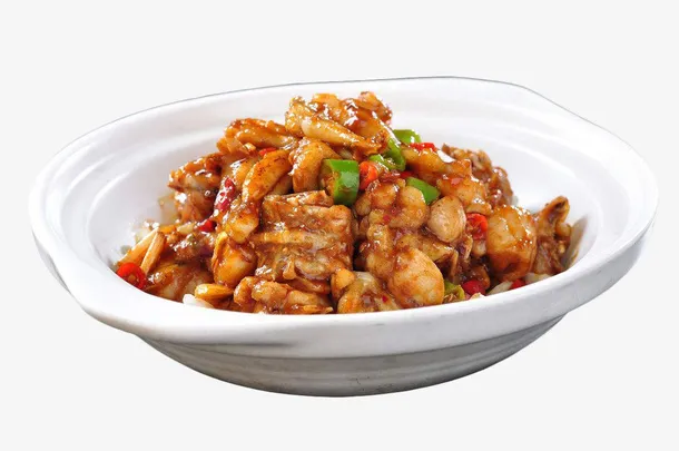 特色家常菜干锅牛蛙免抠