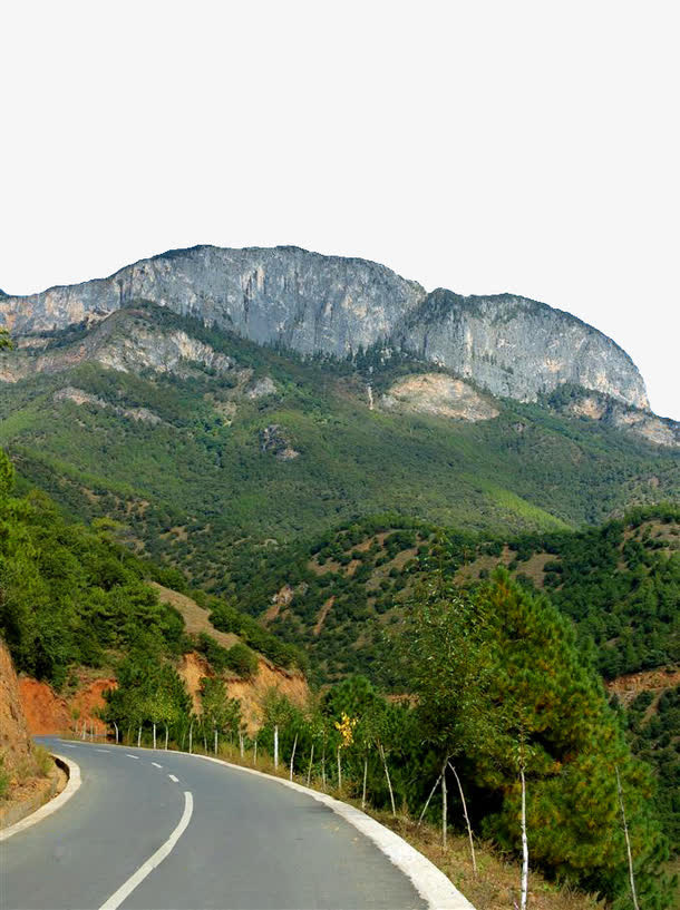 格姆女神山免抠