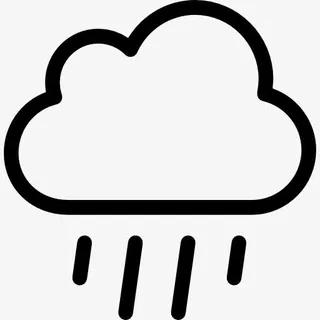 云与雨图标免抠