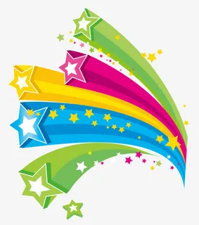 立体星星装饰素材免抠