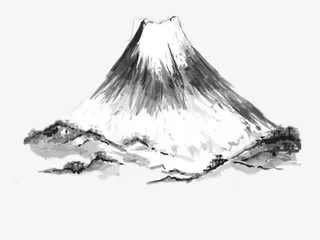 中国风水墨图免抠