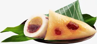 蛋黄粽子端午节日清香免抠