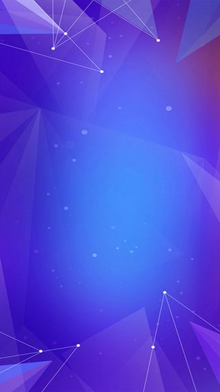 蓝色几何低多边形渐变h5背景图高清