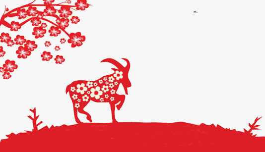 新年剪纸免抠