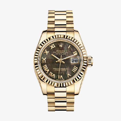 ROLEX女士机械腕表罗马刻度免抠