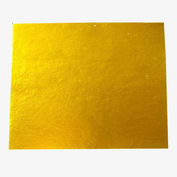 不规则金色锡箔纸免抠