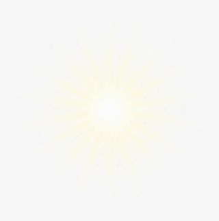 黄色闪耀阳光免抠