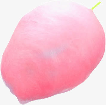 粉色好吃棉花糖免抠