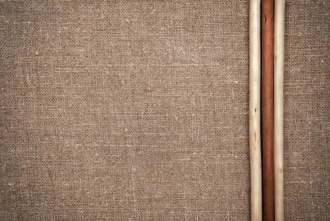 麻布织物背景