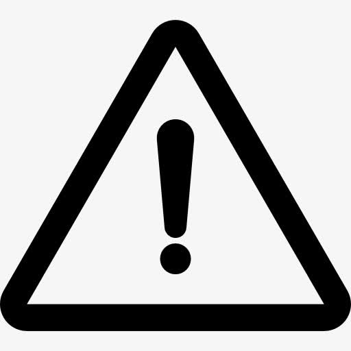 警告标志图标免抠图标元素