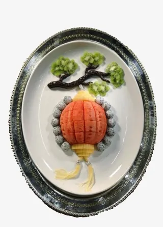 童趣水果拼盘免抠