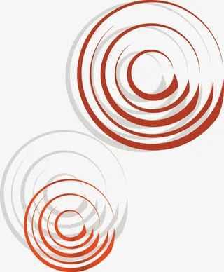 彩色动感光圈免抠