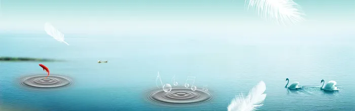 清爽淘宝海报背景高清