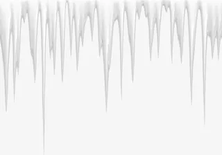 垂下的冰柱免抠