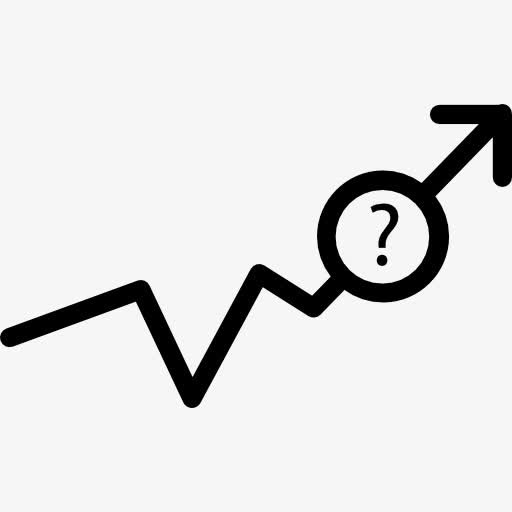 缺失数据对分析线的图形图标免抠