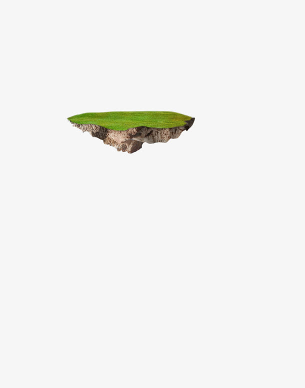 漂浮的地面免抠